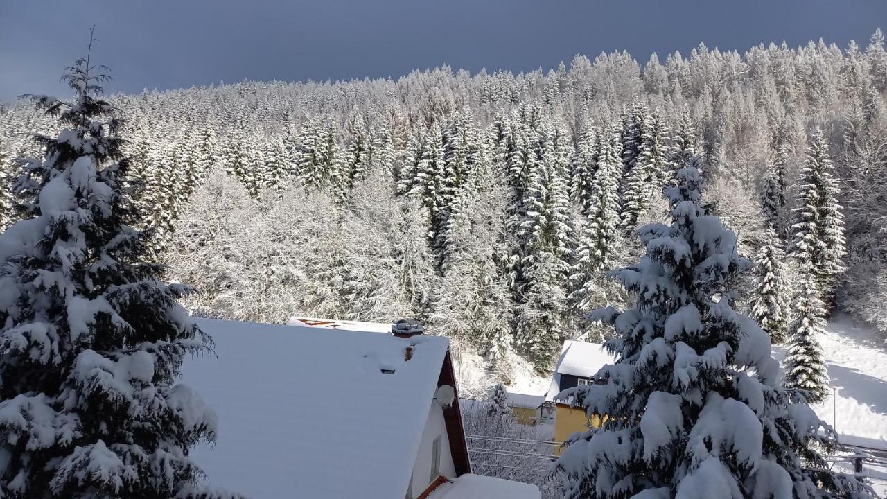 Monteur- Und Ferienwohnung Waldrauschen Fehrenbach Esterno foto